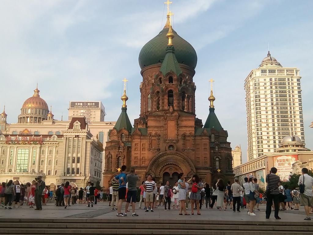 Harbin Lily Holiday Apartment Central Avenue Buitenkant foto